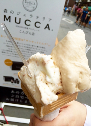 ～琴平のグルメ情報　スイーツ編～森のジェラテリアMUCCA　こんぴら店