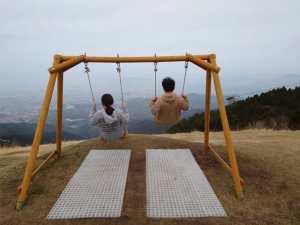 【雲辺寺山頂公園】天空のブランコから絶景を堪能♪