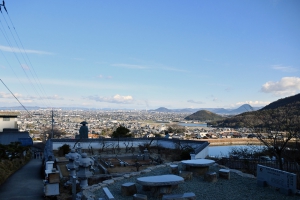 四国八十八ヶ所霊場　第73番札所【出釈迦寺】へ初詣