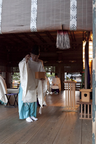 金刀比羅宮で節分祭