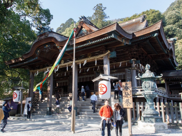 3月21日　金刀比羅宮において「春分祭」「春季大霊神祭」